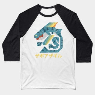 Monster Hunter Zamtrios Kanji Baseball T-Shirt